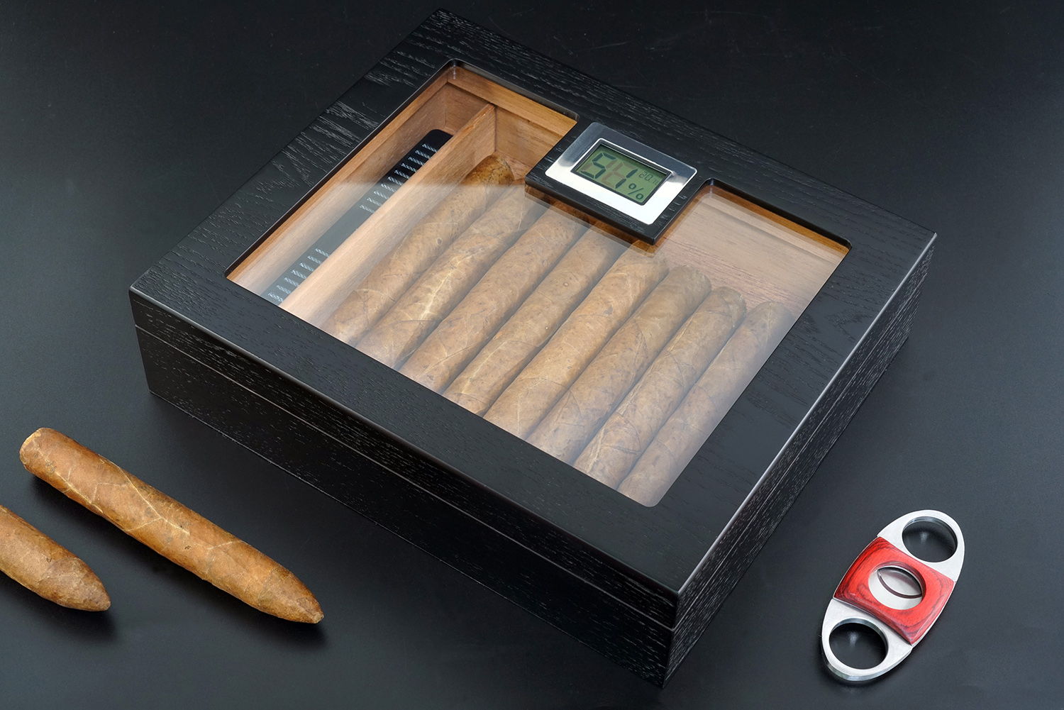 Large Capacity Cigar Cabinet